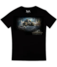 Прикольные футболки: Світ танків на черной